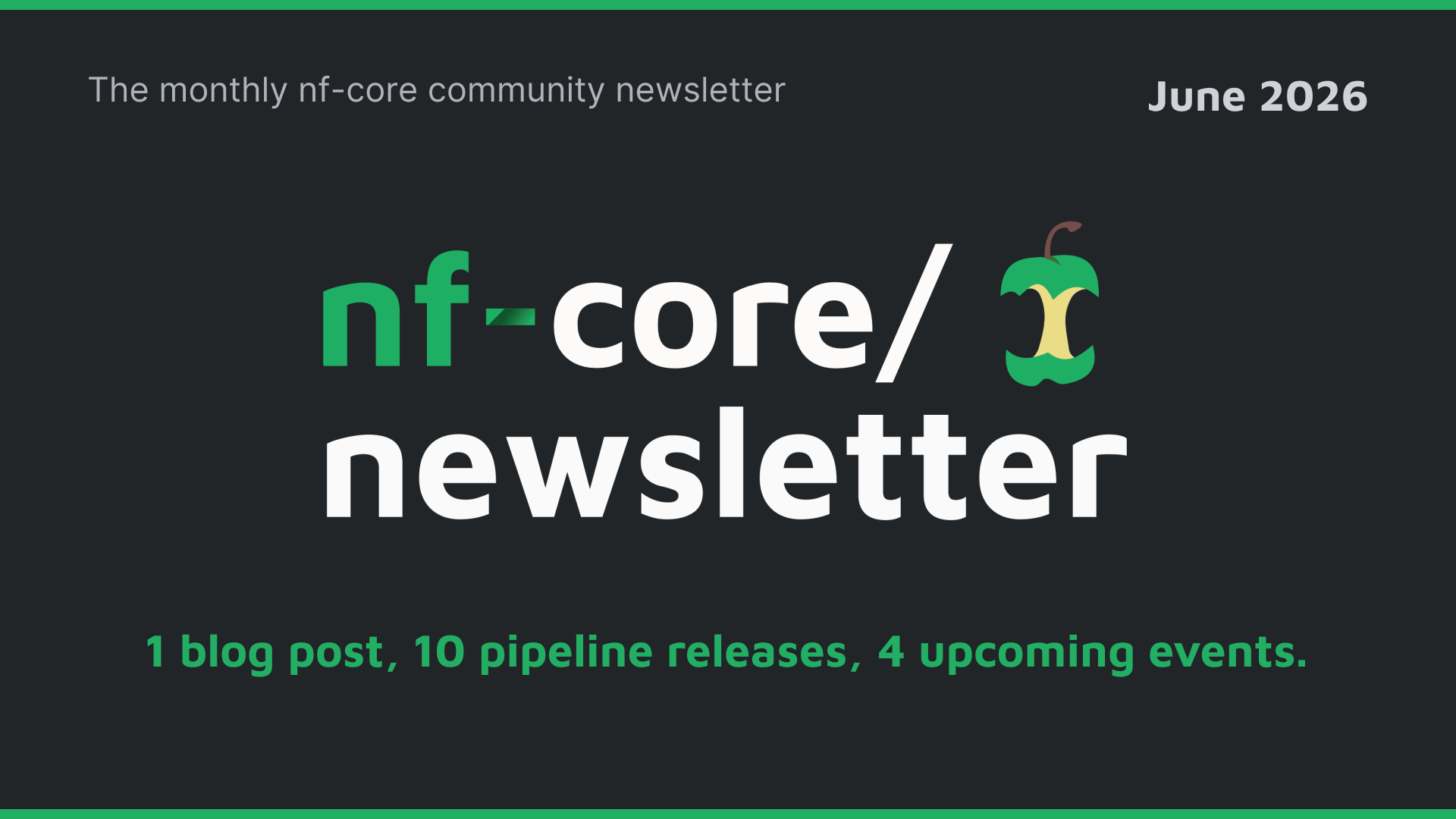 nf-core newsletter — June 2026